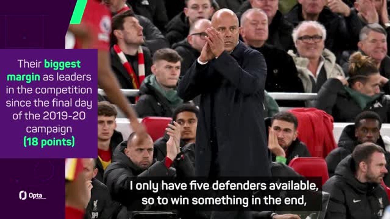 'Let's not get carried away' - Slot remaining grounded after Man City win