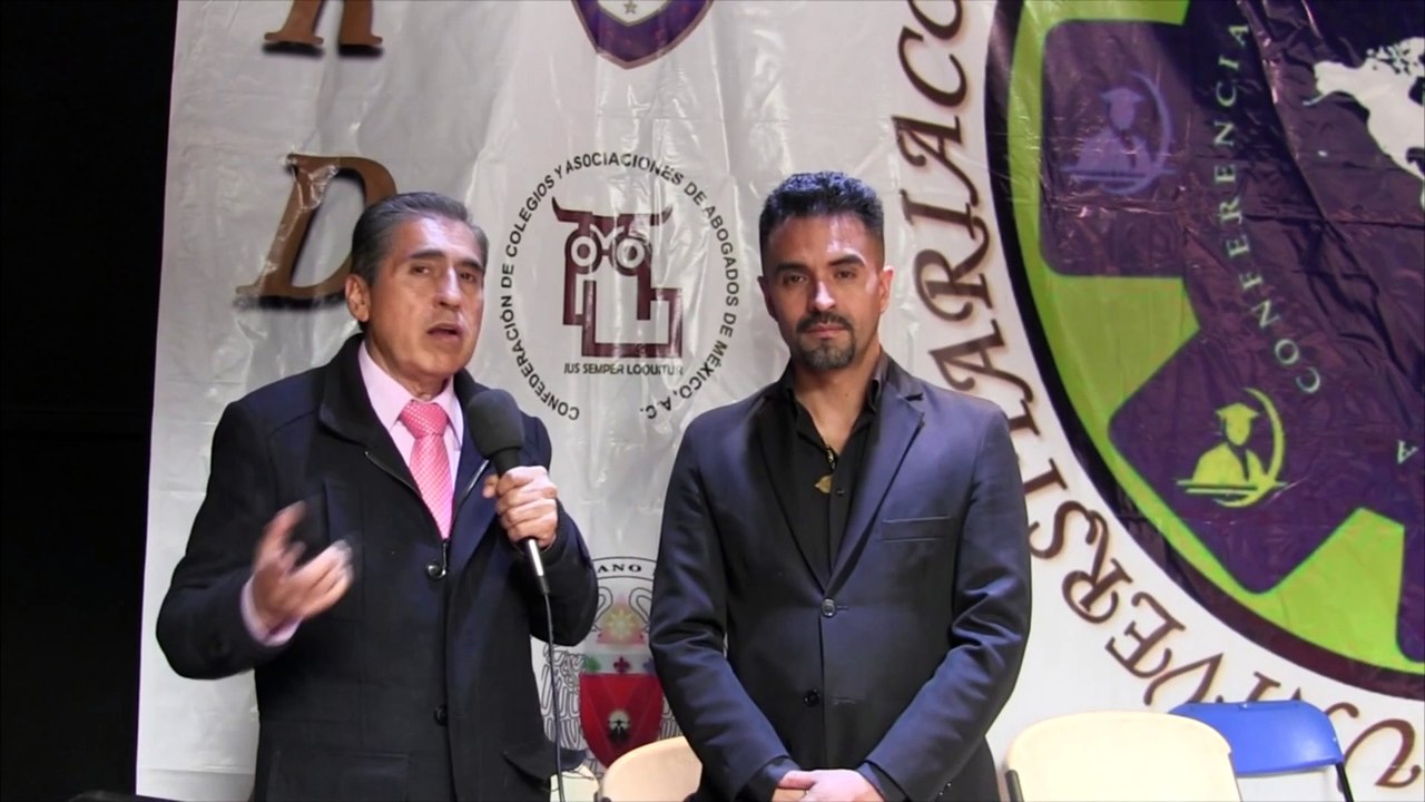 Presidente Sergio APAN en la Casa Cultural Tlalpan