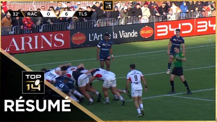TOP 14 Saison 2024-2025 J11 - Résumé Racing 92 - Stade Toulousain