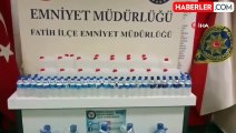 Fatih'te Sahte İçki Operasyonu: 155 Litre Ele Geçirildi
