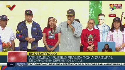 Presidente Maduro: lucho por consolidar el derecho a la paz de Venezuela