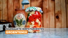 Ingemaakte herfstgroenten: Groentemix