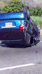 ¡Cristina Maica sufre accidente en Maracay!