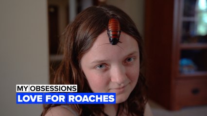 My obsessions: Shelby, the cockroach's closest friend