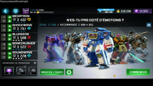 Transformers Forgés d'Acier (Walkthrough FR) épisode 58: N'es-tu pas doté d'émotions ? (100%)