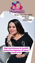 BIARPUN muncul bakat-bakat baharu bak cendawan tumbuh selepas hujan, namun Fiza Sabjahan masih tetap utuh dan berada di dalam liganya yang tersendiri