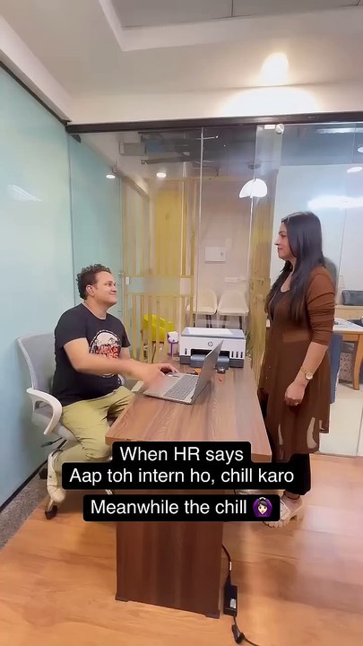 INTERN of your office   #newemployee #internship #officefun #officereels #comedy