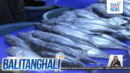 Dept. of Agriculture - Presyo ng galunggong at iba pang isda, mataas pa rin dahil sa closed fishing season at epekto ng mga bagyo | Balitanghali