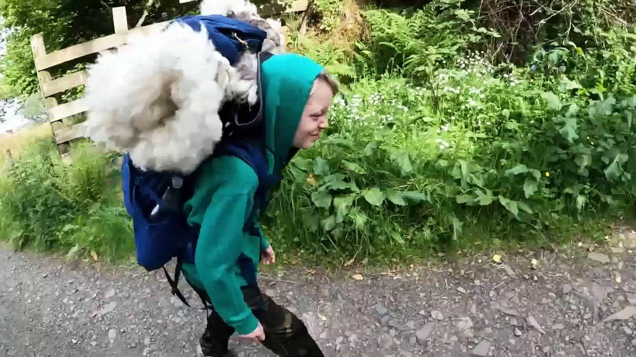 Camping in a 500 yr Old Castle in Scotland (Foraging, Hiking, & Fishing Catch Cook)