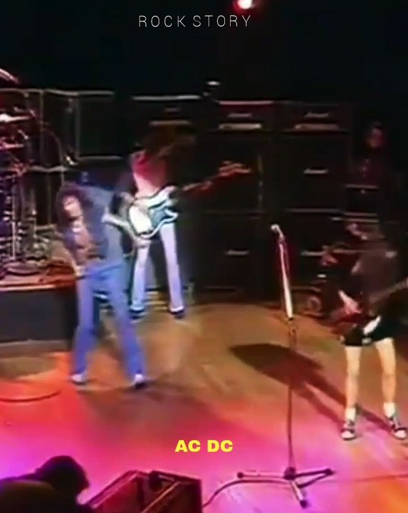 The Young & Energetic AC/DC  || Angus Young Bon Scott