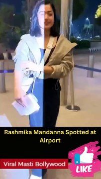 Rashmika Mandanna, Sidharth Malhotra, Katrina & Vicky Spotted at Airport Viral Masti Bollywood