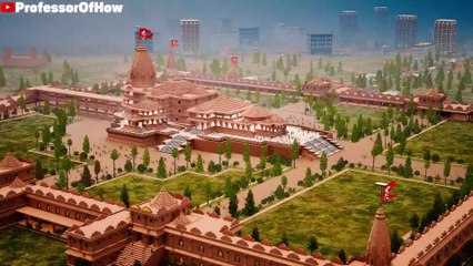 Ram Mandir... ❤️😍 (3D Animation)