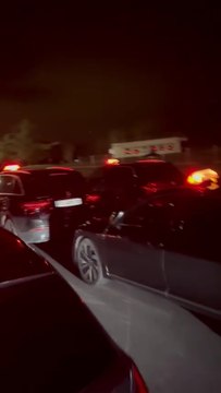 Les taxis drômois et ardéchois manifestent au péage de Vienne