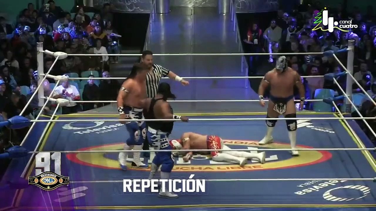 Místico, Stigma, Templario vs Gran Guerrero, Stuka Jr., Último Guerrero
