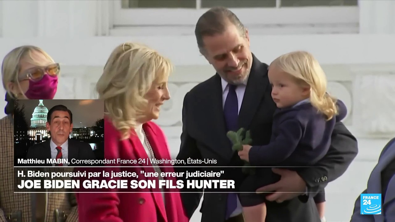 Après avoir affirmé le contraire pendant des mois, Joe Biden a finalement annoncé cette nuit avoir gracié son fils Hunter, coupable de détention illégale d'arme et de fraude fiscale