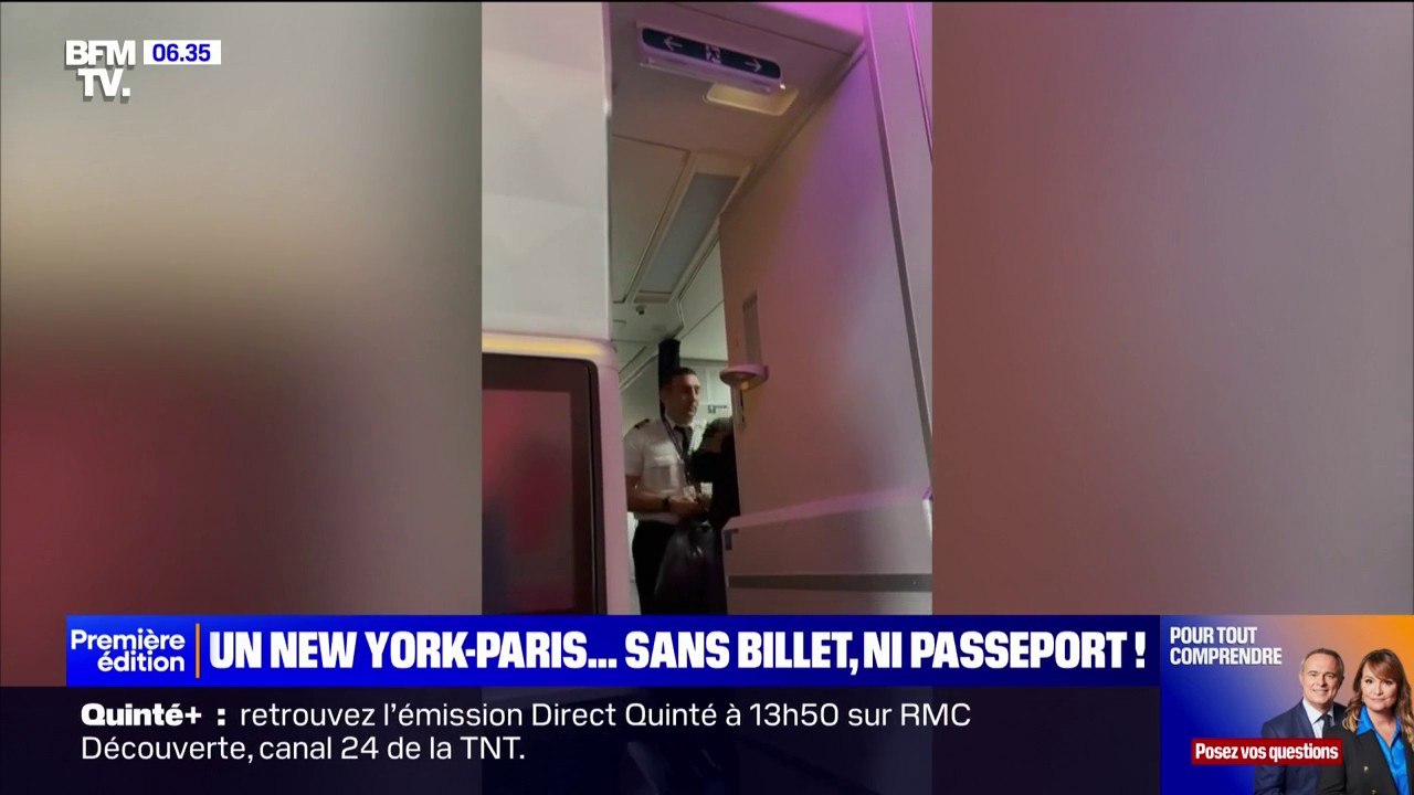 Sans passeport ni billet, une femme russe parvient à relier New-York et Paris en avion