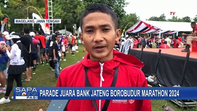 Keseruan Bank Jateng Borobudur Marathon 2024, Ini Sederet Nama Para Pemenang!