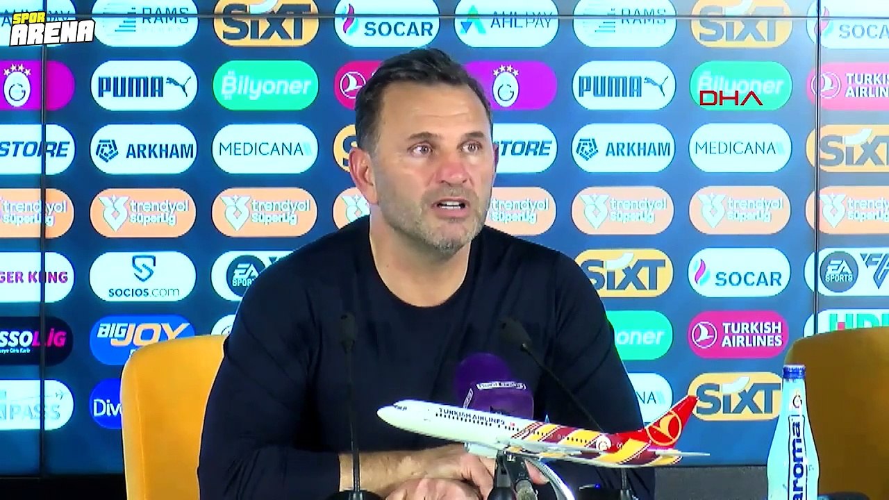 Galatasaray'da Okan Buruk; TFF, Eyüpspor ve hakemi bombaladı