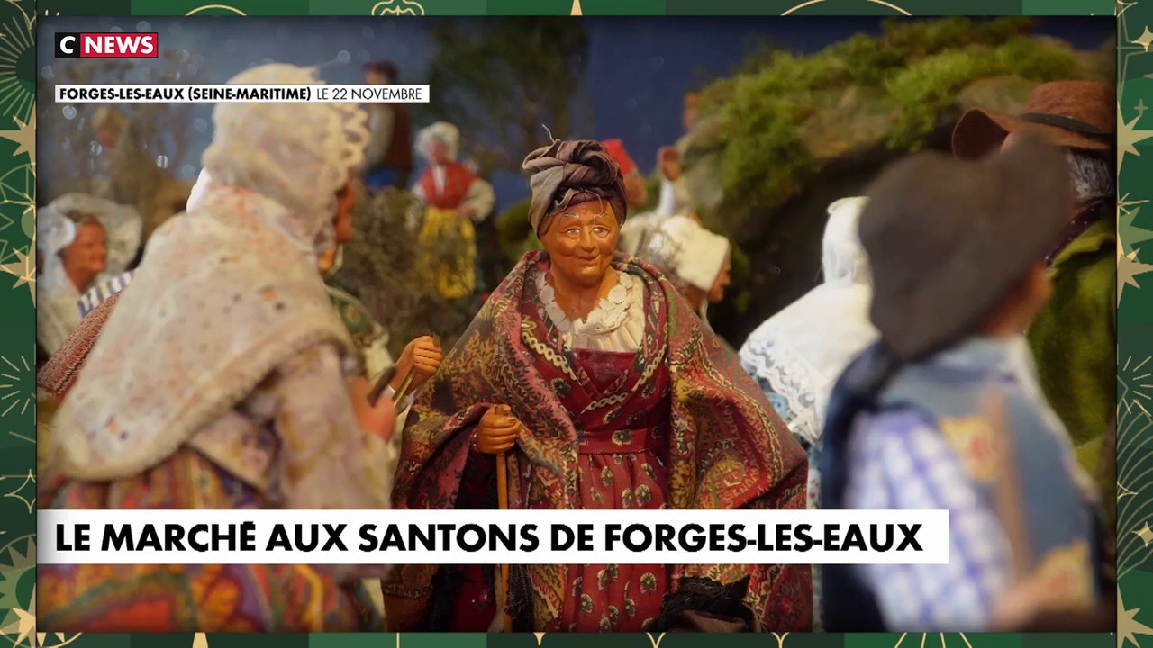 Noël 2024 : le marché aux santons de Forges-les-Eaux
