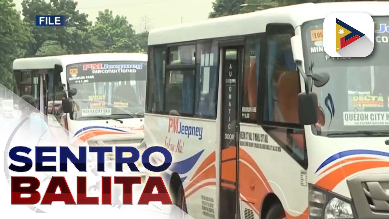 Consolidation para sa PUV modernization, wala nang bagong extension ayon sa DOTr