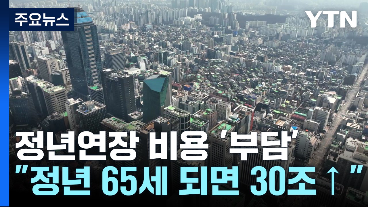 "정년 65세 되면 기업 부담 연 30조↑"...논의 해법은? / YTN