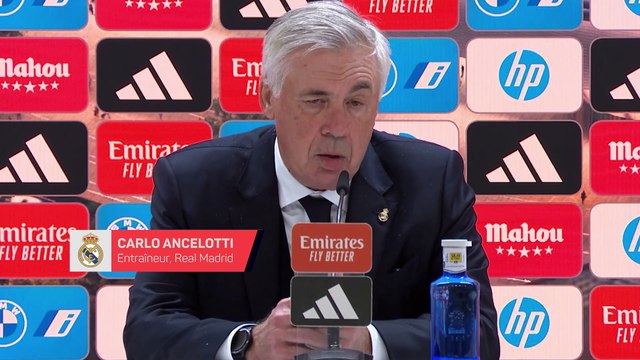 Ancelotti : Mbappé a très bien joué, il a été dangereux comme toujours