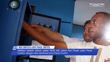 TRAINING MESIN TOMORI ICE FLAKE TIF15AS - DINAS PERIKANAN & KELAUTAN - TELUK BINTUNI, PAPUA BARAT