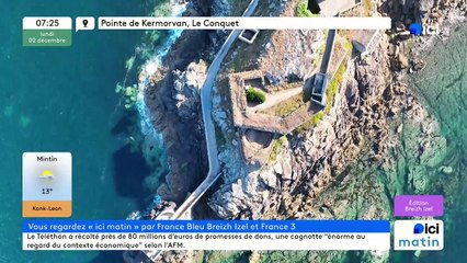 02/12/2024 - ICI Matin France Bleu Breizh Izel en vidéo