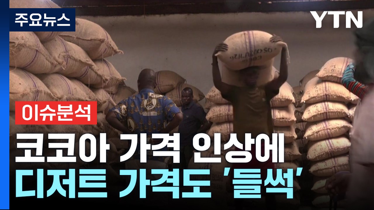 [경제PICK] 코코아 가격 인상에 디저트 가격도 '들썩' / YTN