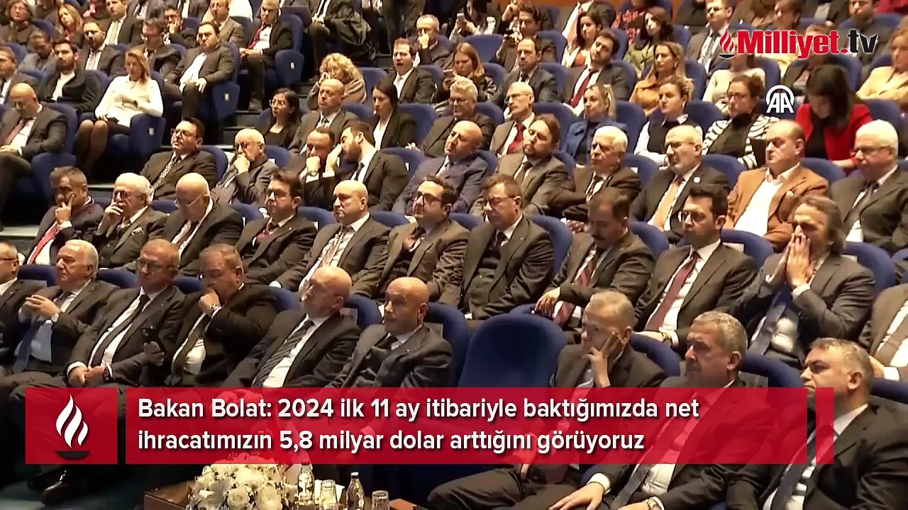 Bakan Bolat dış ticaret rakamlarını açıkladı