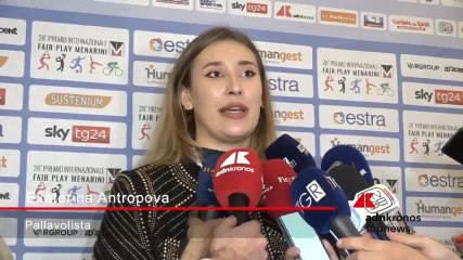 Volley: Antropova: "0ro olimpico? Il gruppo ha fatto la differenza"