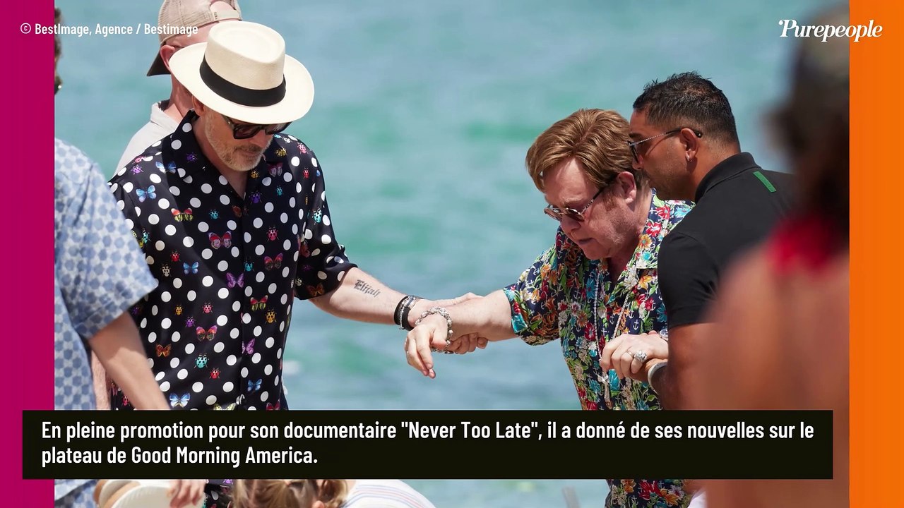 "Ça fait 4 mois que je ne vois plus..." : Elton John donne de ses nouvelles et elles ne sont pas bonnes