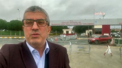 Gökhan Günaydın, Ahmet Özer'i Silivri Cezaevi'nde ziyaret etti