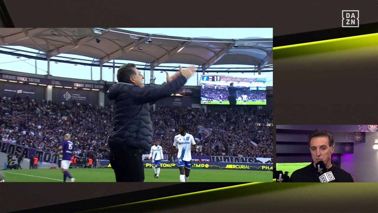 Toulouse - Auxerre itw C. Pelissier