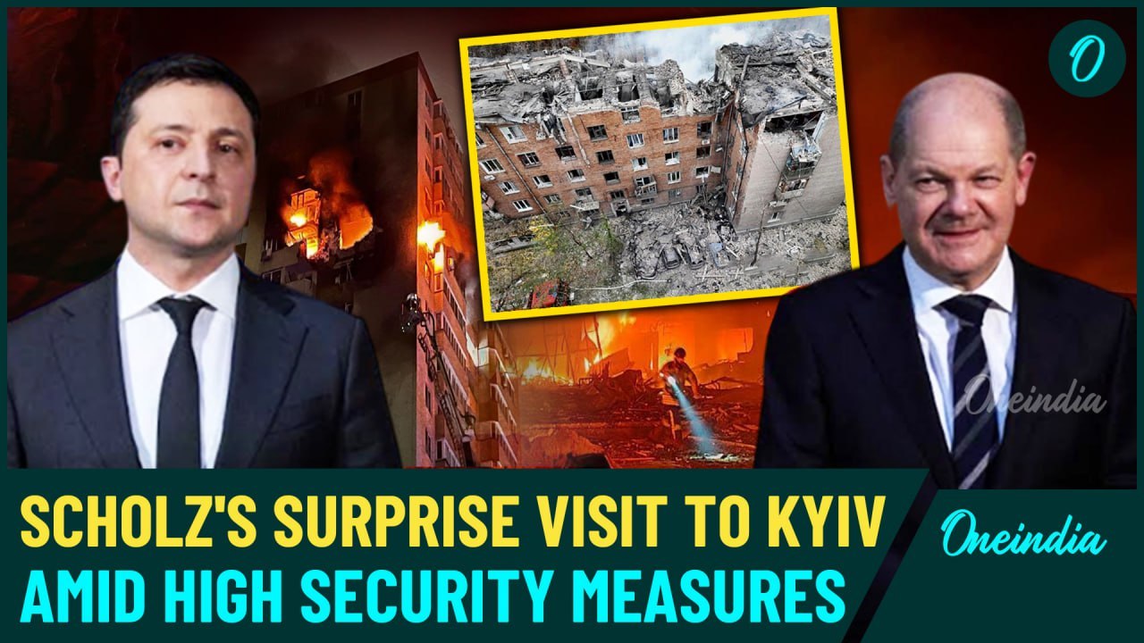 Germany Enters Russia Ukraine War? German Chancellor Scholz's Surprise Visit To Kyiv With €650m Aid