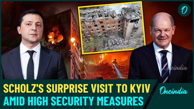 Germany Enters Russia Ukraine War? German Chancellor Scholz's Surprise Visit To Kyiv With €650m Aid