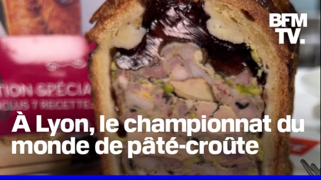 Qui fera le meilleur pâte-croûte? Notre reporter est au championnat du monde à Lyon