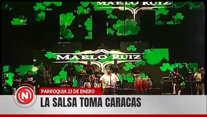 Caracas | Maelo Ruiz: Es primera vez que le canto a mi gente de barrio, el 23 de Enero