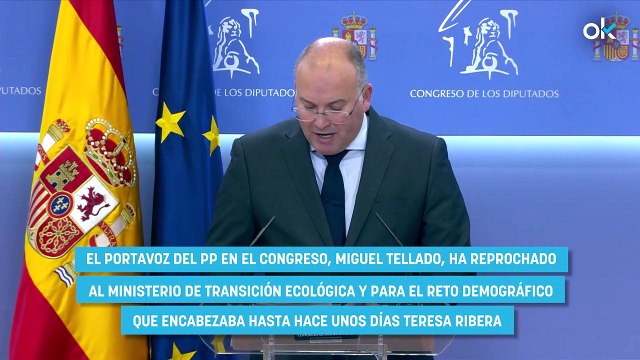 El PP tras la exclusiva de OKDIARIO que apunta a Ribera: Ojalá hubieran sido tan diligentes en el Poyo