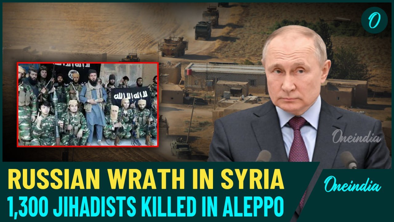 Putin's Wrath In Syria: Russian Army Kills 1,300 Takfiri Fighters In Joint Ops With Syrian Army