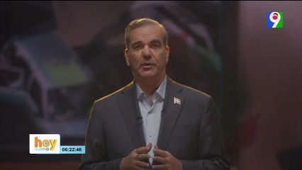 Presidente Abinader adelantó mensaje navideño exhortando a creer en el futuro de RD | Hoy Mismo