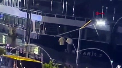 Kayıp abla-kardeşin denize düşme anı kamerada