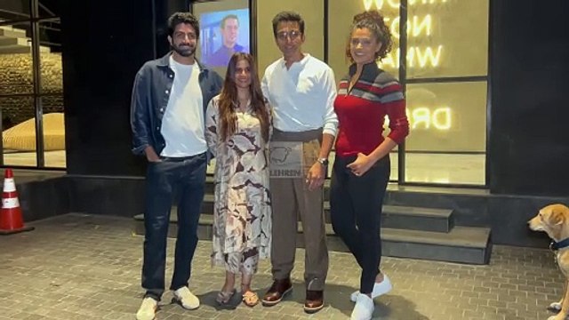 Pratik Gandhi, Saiyami Kher, Sai Tamhankar & Others Snapped Together In Bandra