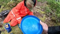 Survival Camping on Remote Scottish Island with My Son