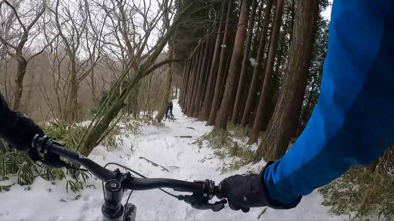 [Sliding snowy mountain] Mountain bike ride 2022