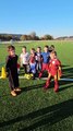 Entraînement Fun U9 :  à la découverte des nouvelles pratiques, déguisé sur le thème d'Halloween.