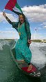 Watch: Dubai athlete surfs in traditional Emirati attire, pays tribute to 'second home'