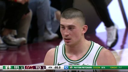 Pritchard's costly lane violation ices game for Cavs