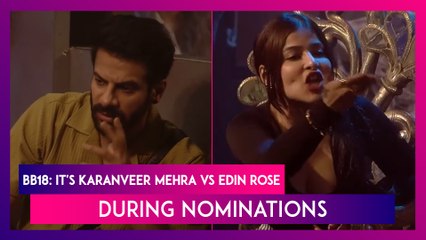 Bigg Boss 18 Episode Update: Karanveer Mehra & Edin Rose Get Into Verbal Spat During Nominations