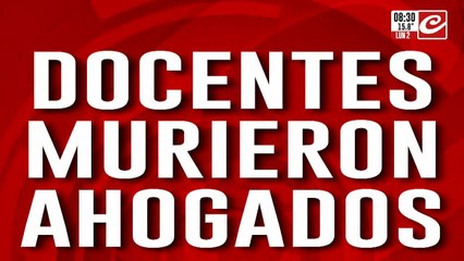 Tragedia en Formosa: docentes volvían de dar clases y murieron ahogados